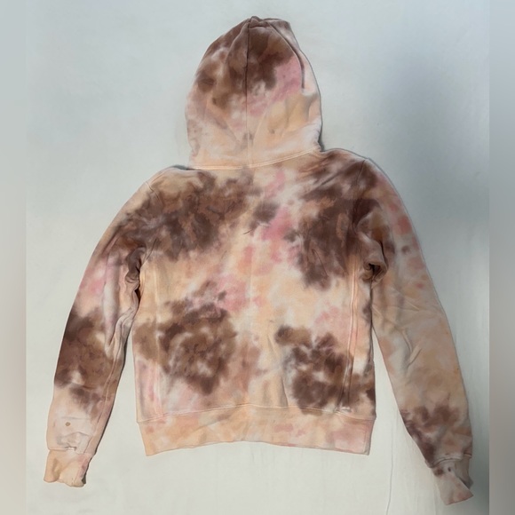 ALC Sonia Tie-Dyed Hooded Sweatshirt & Shorts Set - Picture 10 of 11